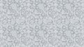 Grey Overlapping Circles Background Pattern