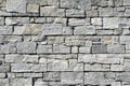 Grey pattern of decorative brown grey slate stone wall Royalty Free Stock Photo