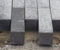Grey paver stones Royalty Free Stock Photo
