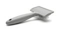 Grey Pet Brush on White Background Royalty Free Stock Photo