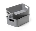 Grey plastic box