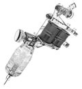 Grey plastic tattoo machine with transparent grip