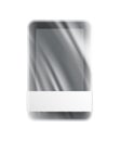 Grey Plastic Wrapping Composition Royalty Free Stock Photo