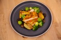Chicken Breast with fresh healthy vegetables