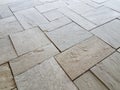 Grey rectangular tiles