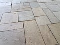 Grey rectangular tiles