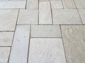 Grey rectangular tiles