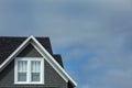 Grey roof top in Magdalein island in Canada Royalty Free Stock Photo