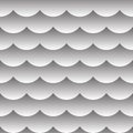 Grey shaded cloudy seamless pattern background Royalty Free Stock Photo
