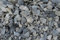 Grey sharp Stones background pattern