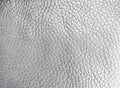 Grey silver leather texture, canvas background Royalty Free Stock Photo