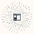 Grey Software, web developer programming code icon isolated on beige background. Javascript computer script random parts Royalty Free Stock Photo
