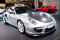 Grey sport car Porsche GT 2 RS