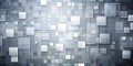 Grey Squares Abstract Tech Pattern Background for Futuristic Design Themes Royalty Free Stock Photo
