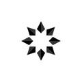 Grey Star Logo Template Illustration Design. Vector EPS 10