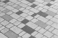 Grey Stone Pattern Paving Tile Mosaic Floor Street Texture Background Royalty Free Stock Photo