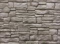 Grey stone tile texture brick wall surfaced Royalty Free Stock Photo