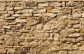 Grey stone wall background. Surface stone wall background. Royalty Free Stock Photo