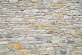 Grey stone wall background. Surface stone wall background. Royalty Free Stock Photo