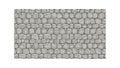 Grey Stone Wall Pattern, vector design Generative AI Royalty Free Stock Photo