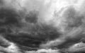 Grey storm clouds Royalty Free Stock Photo
