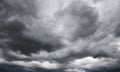 Grey storm clouds Royalty Free Stock Photo