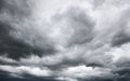 Grey storm clouds Royalty Free Stock Photo