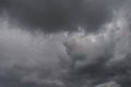 Grey stormy cumulonimbus cloud closeup. Australia. Atmospheric sky art image