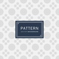 Grey subtle seamless pattern background made with two dimension dots repeated
