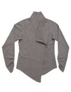 Grey sweatshirt with zip