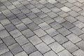 Grey tile pattern Royalty Free Stock Photo