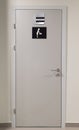 Grey toilet doors for female genders