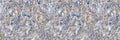 Grey tonal marbled seamless border texture. Irregular pale ink blotch paint effect banner background. Marble gray white