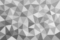 Grey trigonal, polygonal background