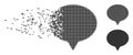 Destructed Pixel Halftone Hint Icon