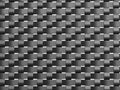 Grey weave pattern front