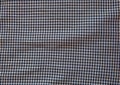 Grey and white checkered fabric texture background Royalty Free Stock Photo