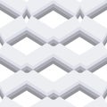 Grey white chevron geo polygonal background design