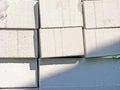 Grey / white concrete blocks / breeze block