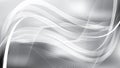 Grey and White Flowing Lines Background