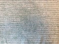 Grey and white stripes fabric closeup, tablecloth texture. Towel stripes texture hair