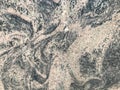 Grey and white swirl pattern marble countertop