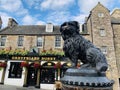 Greyfriars Bobby Skye Terrier became known in 19th-century Edinburgh for spending 14 years guarding the grave of his owner