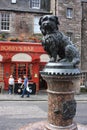 Greyfriars Bobby statue in Edinburgh