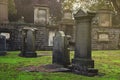Greyfriars Kirkyard graveyard in Edinburgh