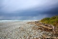 Greymouth Beach, West Coast of South Island, New Zealand