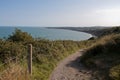 Greystones to Bray Cliff Walk Royalty Free Stock Photo