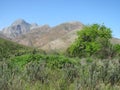 Greyton Mountains Royalty Free Stock Photo