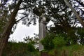 Greywacke rock Sunrise Easter Cross on Mt Davidson San Francisco, 6. Royalty Free Stock Photo