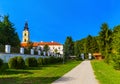 Grgeteg Monastery in Fruska Gora - Serbia Royalty Free Stock Photo